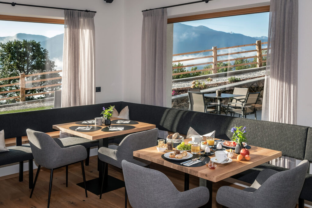 Frühstücksraum Dilia Dolomites